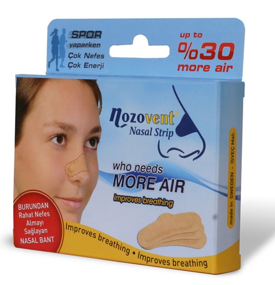 Nozovent - Nasal Strip Burun Band